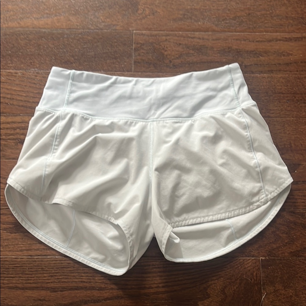 Lululemon Athletica Light Blue Speed Up Shorts
